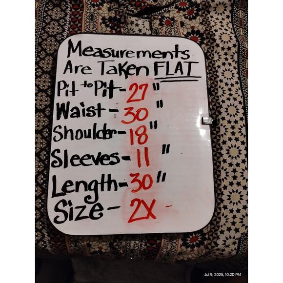 Catherines Women's Size 2X Geometric Southwestern Aztec Button Up Casual Top - Picture 5 of 9